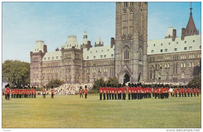 Changing Of The Guards, Parliament Hill, OTTAWA, Ontario, Canada, 1940-1960s (2)