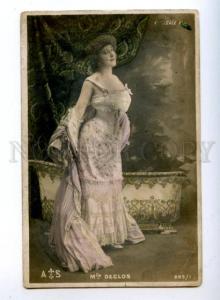 175668 DECLOS Cigale French DANCER Actress Vintage photo PC