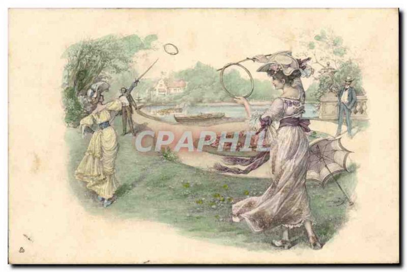 Postcard Old Women