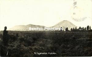 new zealand, Mount Ngauruhoe, Tongariro Volcanic Complex, Volcano (1910s) RPPC