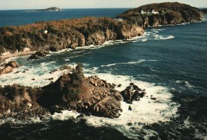 Postcard The Peninsula Middle Head Keltic Lodge Atlantic Ocean Cape Breton NS