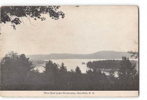 Meredith New Hampshire NH Postcard 1907-1915 West End Lake Waukewan
