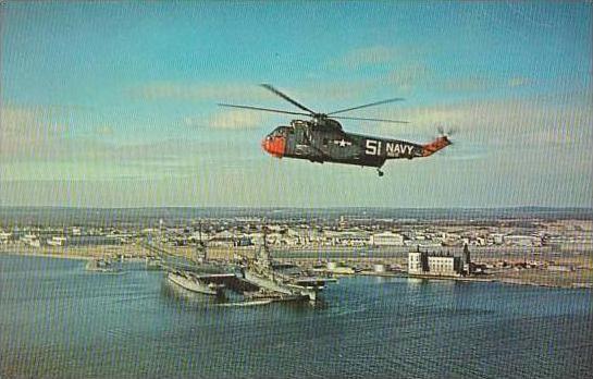 Rhode Island Quonset Point Naval Air Station Navy Helicopter