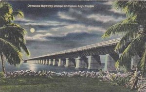 Florida Pigeon Key Overseas Highway Bridge At Pigeon Key