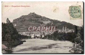 Old Postcard Espalion