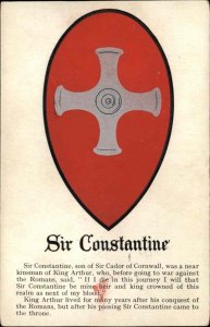 Sir Constantine Royalty Royal History c1910 Vintage Postcard