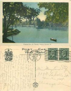 Pinafore Park, St. Thomas, Ontario, Canada, 1935 PECO White Border