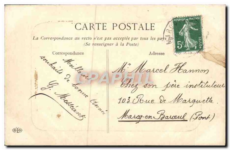 Old Postcard Fishing Boat