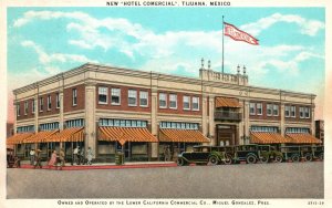 Tijuana Mexico New Hotel Commercial Lower California Commercial Vintage Postcard
