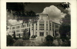 Building - Santa Antonio TX Cancel & Message 1949 Real Photo Postcard