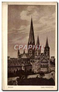 Old Postcard Bonn Das Munster