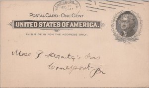 Postcard Office of Boyd Stickney & Co Harrisburg PA 1898