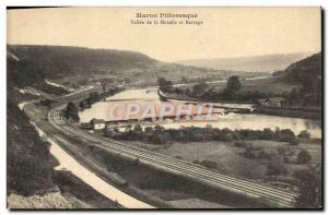 Postcard Old Maron Valley of the Moselle and dam