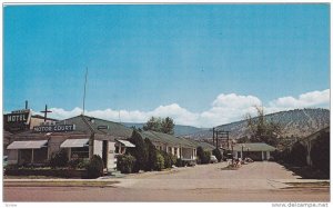 Exterior View, Blue and White Motor Court, Okanagan Beach, Penticton, British...