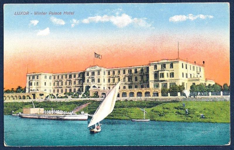 Winter Palace Hotel Luxor Egypt unused c1910's