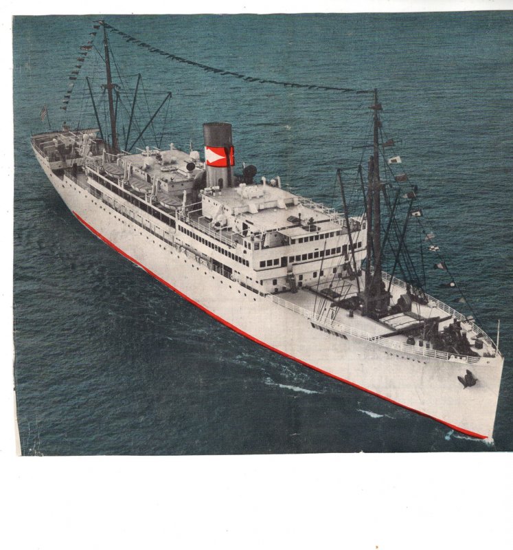 (11) pieces, 1934 Great White Fleet Cruise Ship, Room Deagrams, Interiors, etc