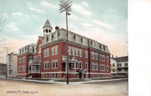 Lewiston Maine Healey Asylum Vintage Postcard AA52858