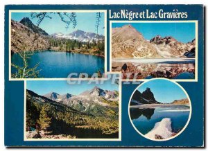 Postcard Modern Surroundings of St Martin Vesubie March Alp Lake Gravieres Th...