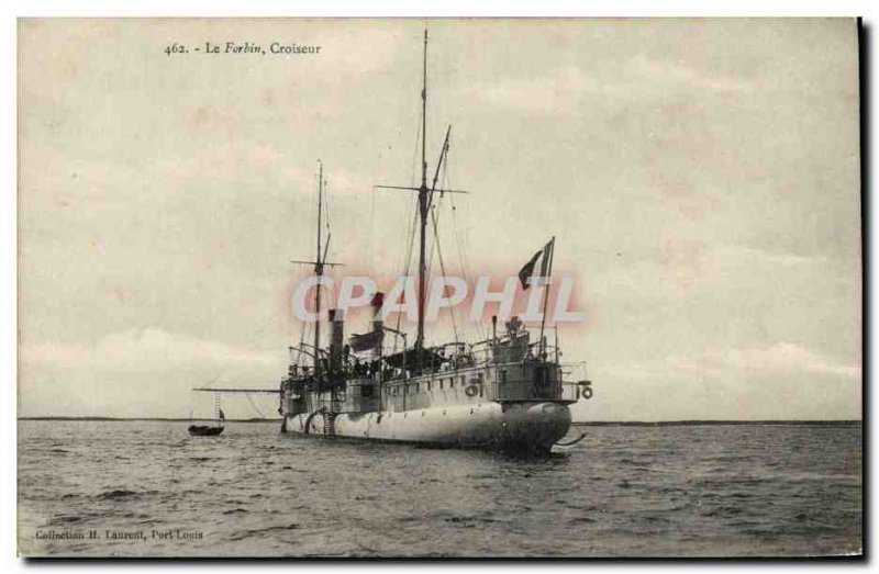 Old Postcard Boat the scout cruiser