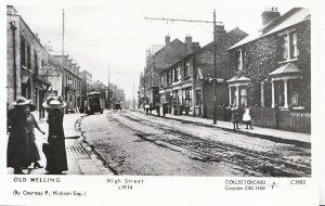 Kent Postcard - Old Welling- High Street c1914 - Pamlin Prints  Ref.U115