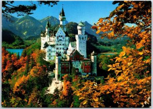 CONTINENTAL SIZE POSTCARD SIGHTS SCENES & CULTURE OF GERMANY CASTLES #1v61
