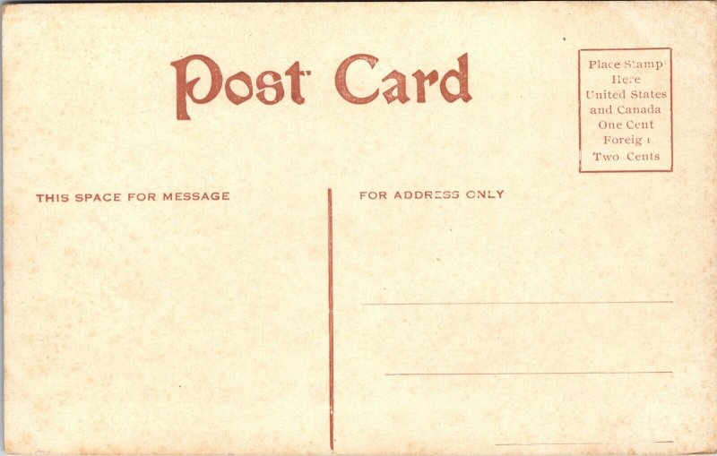 Postcard Kosciusko Lodge in Winona Lake, Indiana~134259