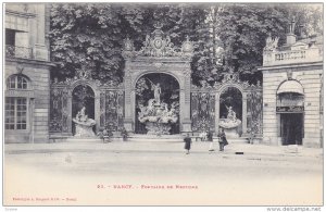 NANCY, Fontaine de Neptune, Meurthe et Moselle, France, 00-10s