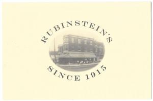 West Chester PA Rubinsteins Invitation Card 90th Anniversary