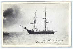 c1910's Perry's Flagship Niagara Buffalo New York NY Unposted Antique Postcard