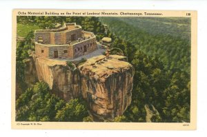 TN - Chattanooga, Lookout Mountain. Ochs Memorial Bldg on the Point