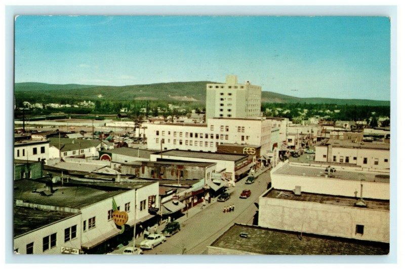 1950 Anchorage Alaska AK Second Avenue Vintage Postcard 