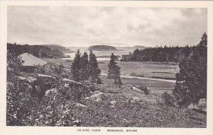 Maine Sebasco Island View Albertype