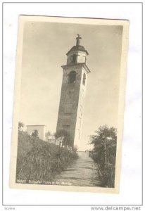 RP, Schiefer Turm In St. Moritz, Switzerland, 1920-1940s