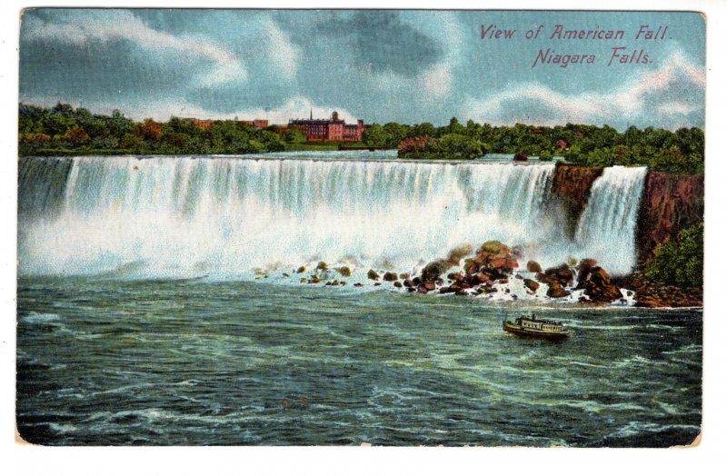 View of American Falls, Niagara Falls, Ontario,