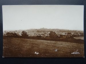 Sussex RYE Panoramic View -  Old RP Postcard by Coopers Series