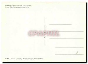 Postcard Modern Splugen