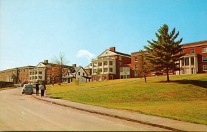 Canada New Brunswick Fredericton Panoramic View Of University Of New Brunswic...