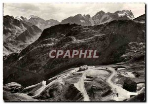 Old Postcard Chalet du Galibier Meije and Ecrins