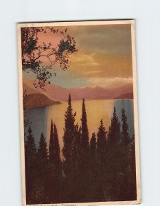 Postcard Picturesque Lake Como Italy