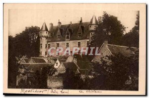 Postcard Old Montresor I and L Le Chateau