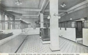 IA, Marshalltown, Iowa, First National & First Trust Bank Banking Room