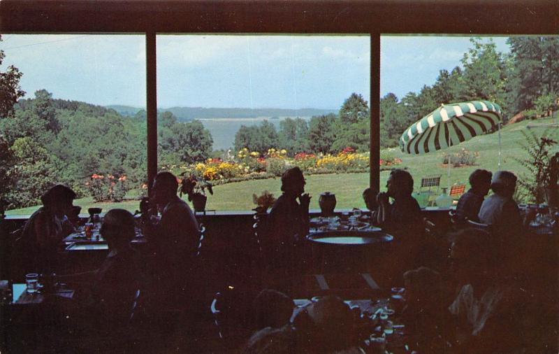 Watts Bar Dam Tennessee 1960s Postcard Pete Smith's Watts Bar Resort