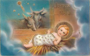 Christmas - Baby Jesus Stunning Postcard 04.34