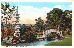 Hawaii Moanalua Tea Gardens Honolulu Vintage Postcard 05.32