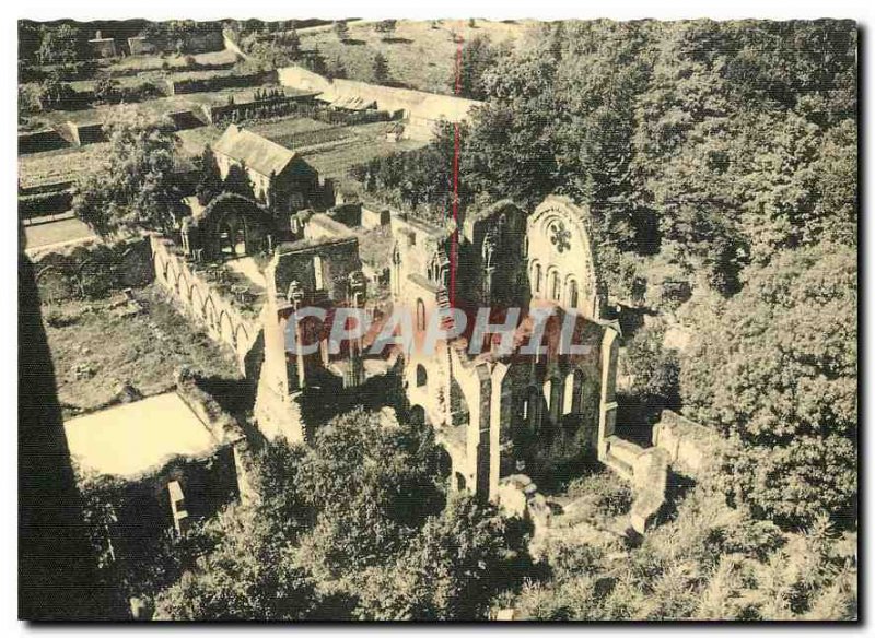 Modern Postcard Abbey of Orval ND old church Ruins