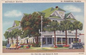 Florida Saint Petersburg Beverly Hotel Cor First Avenue And Second Saint North