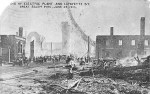 Remains of Electric Plant & Lafayette St. Salem, Massachusetts