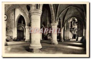 Postcard Old Crypt Lamballe Notre Dame