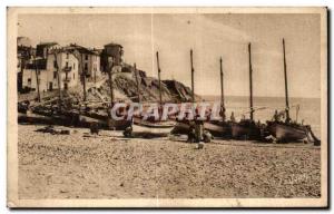 Old Postcard Banyuls (Pyrenees Orientales) The Yacht Harbor