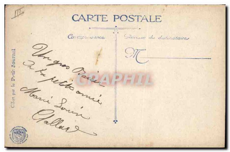 Postcard Former Army General Sarrail